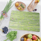 Spring green bamboo - abstract natural plant pattern - botanical photography Cutting Board Gallery Image 2