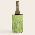 Spring green bamboo - abstract natural plant pattern - botanical photography Wine Chiller Gallery Image 3