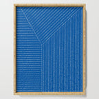 Lines (Sapphire Blue) Serving Tray Gallery Image 1