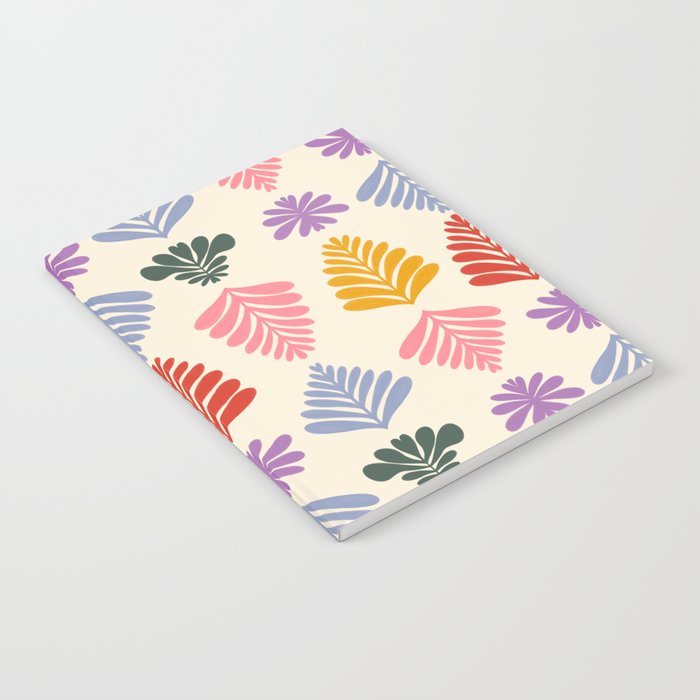 Colorful Folk Leaves Notebook Gallery Image 1