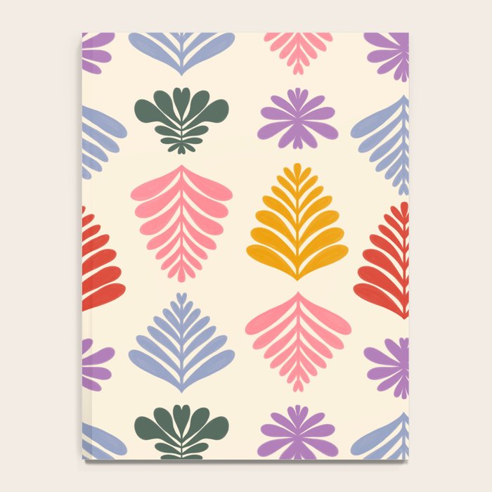 Colorful Folk Leaves Notebook Gallery Image 4