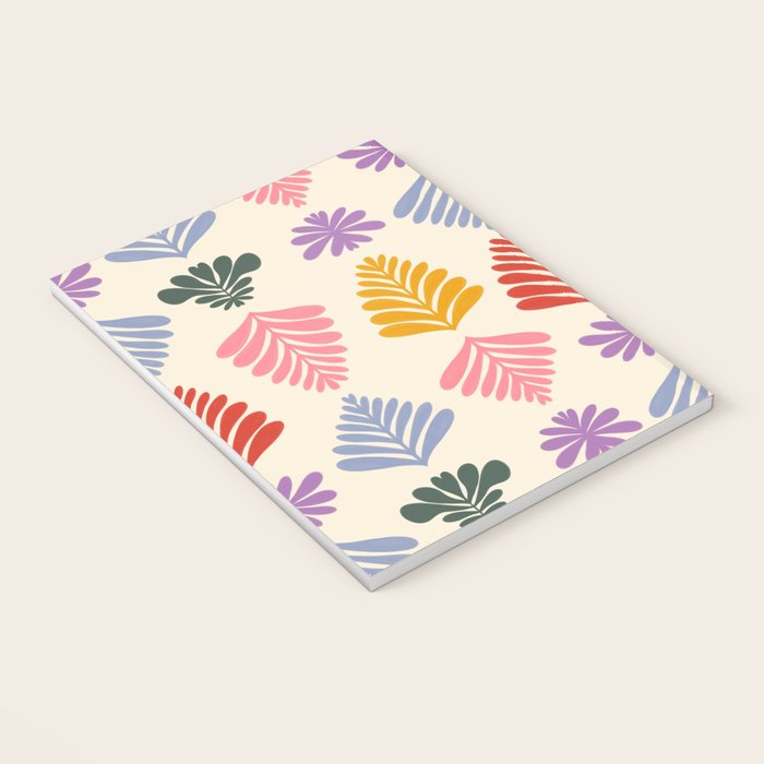 Colorful Folk Leaves Notebook Gallery Image 3
