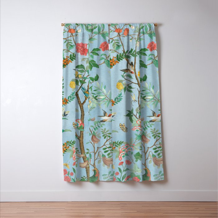 Chinoiserie Curtains: Sheer, Blackout & Standard – Society6