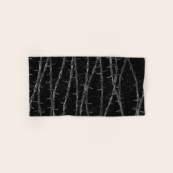 Bouquets of Barbed Wire Bath Towel Gallery Image 1