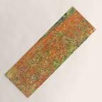 Poppy Field by Vincent van Gogh, 1890 painting Yoga Mat Gallery Image 1