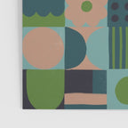 Green and blue tiles Poster Gallery Image 3