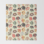 Ugly Christmas Sweaters Throw Blanket Gallery Image 2