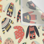 Ugly Christmas Sweaters Wall Tapestry Gallery Image 3