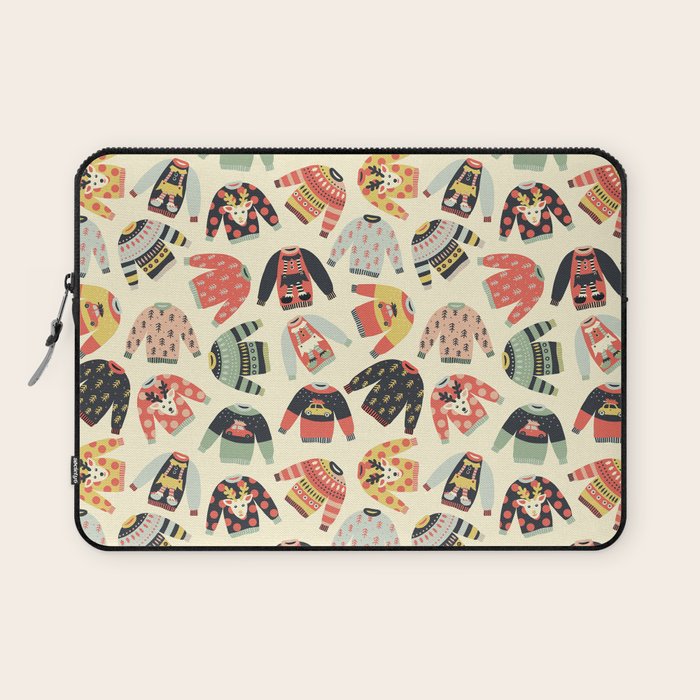 Ugly Christmas Sweaters Laptop Sleeve Gallery Image 1