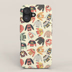 Ugly Christmas Sweaters iPhone Case Gallery Image 1