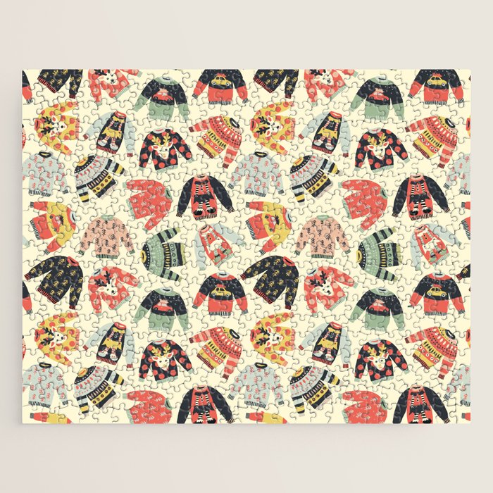 Ugly Christmas Sweaters Jigsaw Puzzle Gallery Image 1