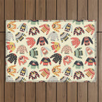 Ugly Christmas Sweaters Outdoor Rug Gallery Image 1