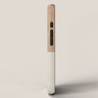 Light Terracotta Tones Geometric Abstract Artwork iPhone Case Gallery Image 2