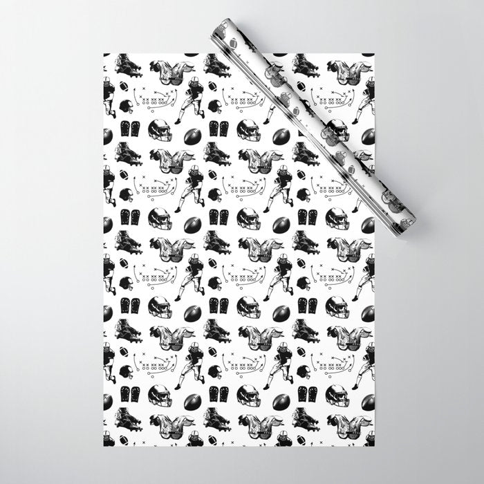 American Football Wrapping Paper Gallery Image 1