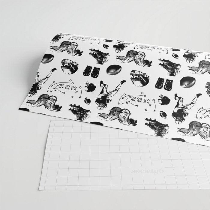 American Football Wrapping Paper Gallery Image 2
