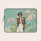 Chic Summer Elegance Laptop Sleeve Gallery Image 1
