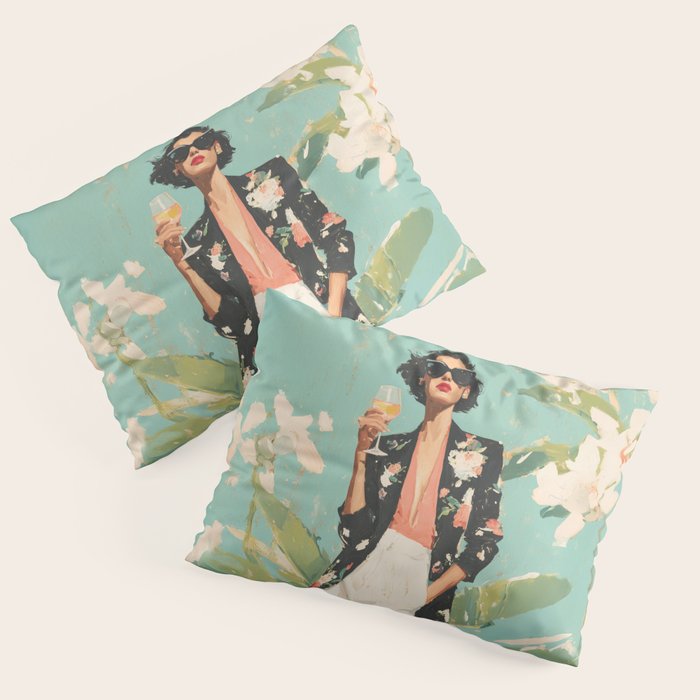 Chic Summer Elegance Pillow Sham Gallery Image 3