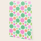 Merry and Bright Christmas Wreath Wallpaper Gallery Image 2