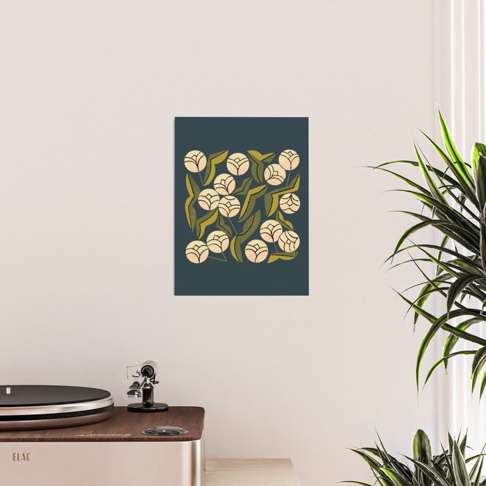 Ivory Blooms Poster Gallery Image 2