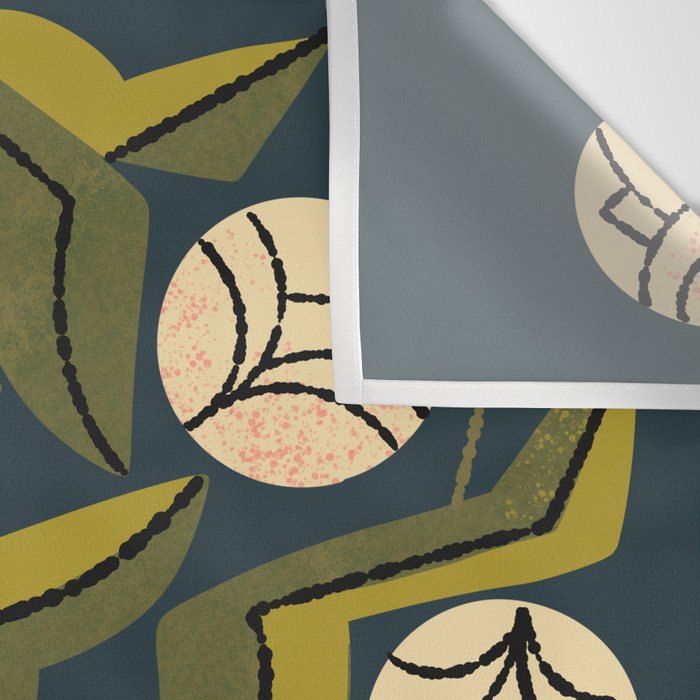 Ivory Blooms Wall Tapestry Gallery Image 3