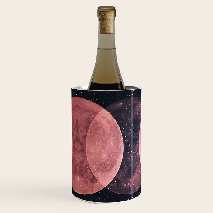 Pink Moon Phases Wine Chiller Gallery Image 2