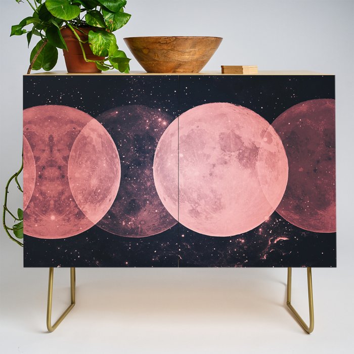 Pink Moon Phases Credenza Gallery Image 1