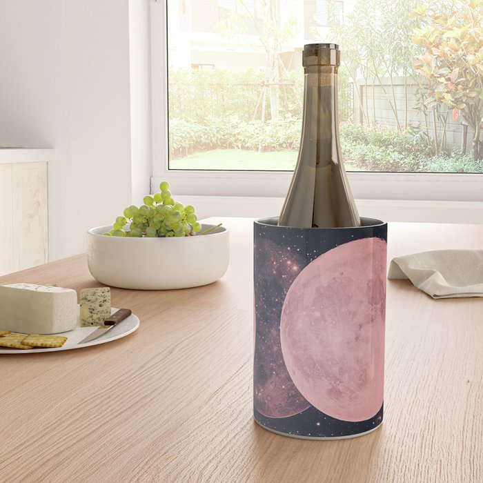 Pink Moon Phases Wine Chiller Gallery Image 4
