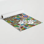 Authentic Aboriginal Art - Discovering Your Dreams Yoga Mat Gallery Image 2