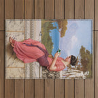The Game Of Love Outdoor Rug Gallery Image 1