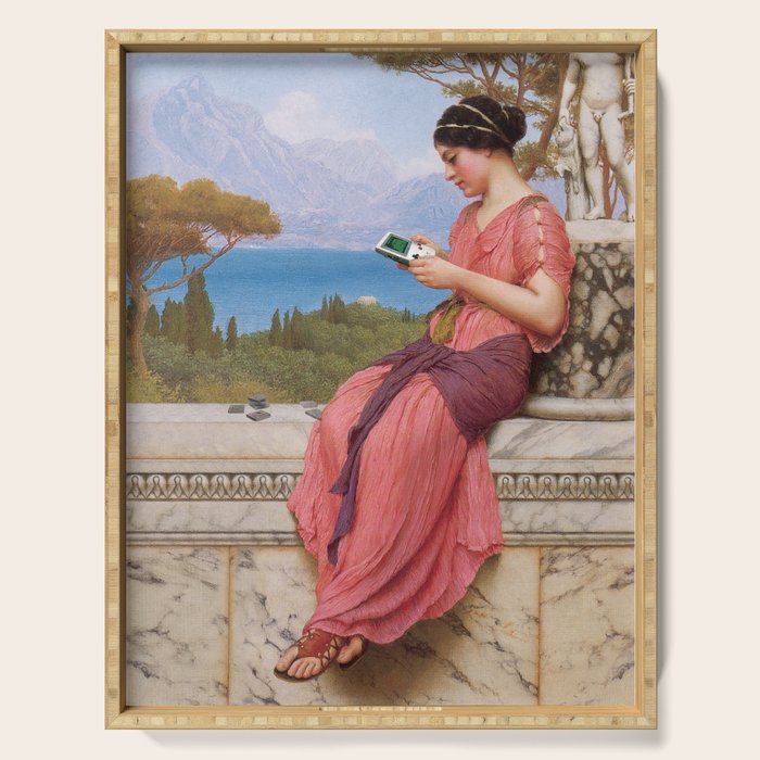 The Game Of Love Serving Tray Gallery Image 1
