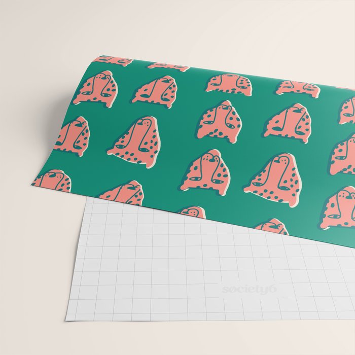 Pink pantehrs Wrapping Paper Gallery Image 2