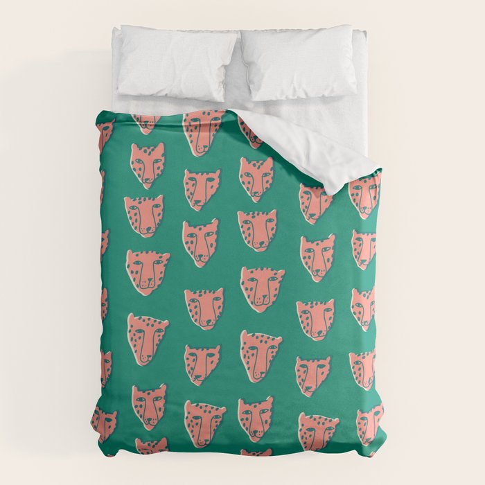Pink pantehrs Duvet Cover Gallery Image 6
