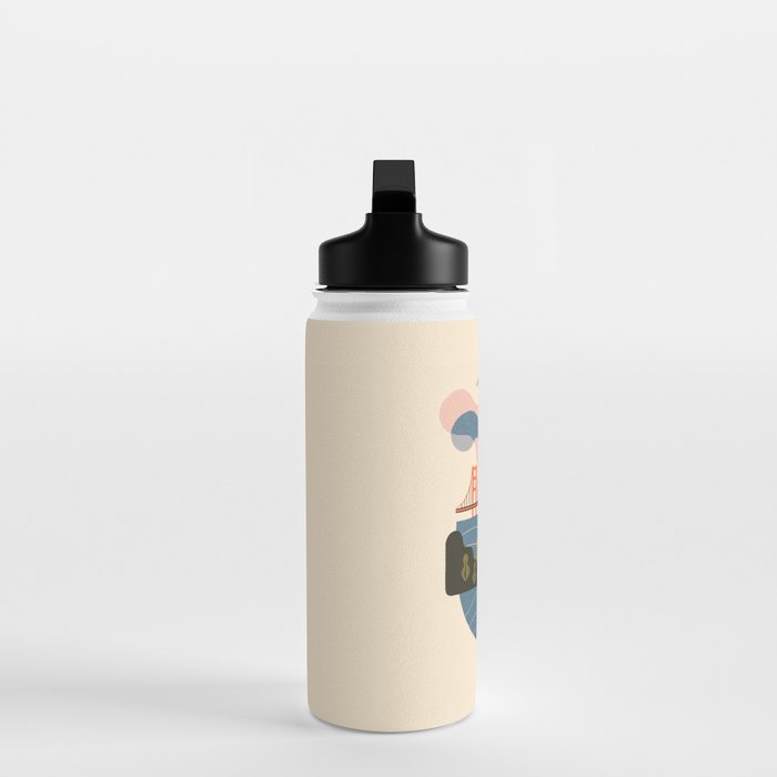 Bay Sunset Water Bottle Gallery Image 3