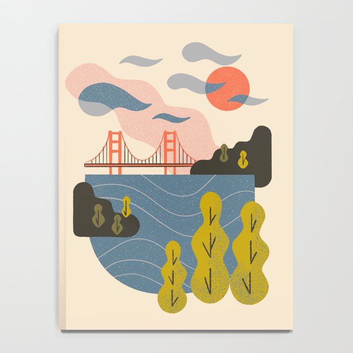 Bay Sunset Notebook Gallery Image 4
