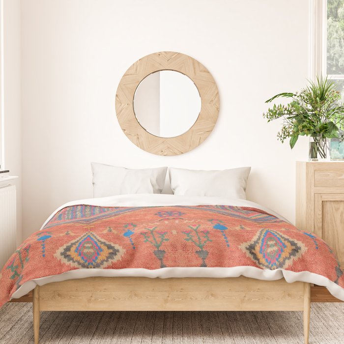 Vintage Moroccan Berber Crapet Duvet Cover Gallery Image 3