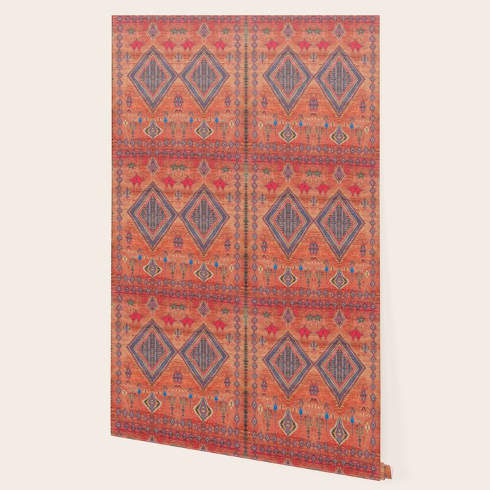 Vintage Moroccan Berber Crapet Wallpaper Gallery Image 2
