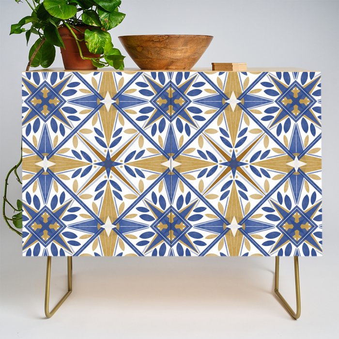 Geometric modern tile B Credenza Gallery Image 1