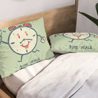 Time heals Pillow Sham Gallery Image 2