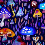 Mushroom Magic - Galaxy Coffee Mug Gallery Image 2