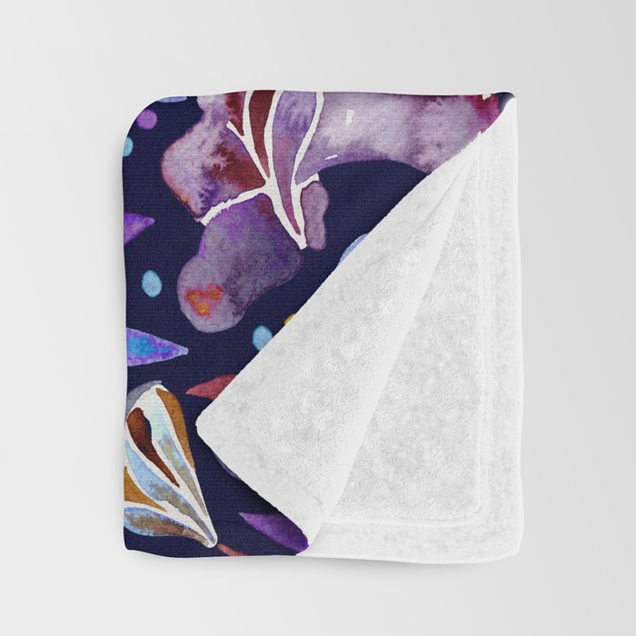 Mushroom Magic - Galaxy Throw Blanket Gallery Image 3