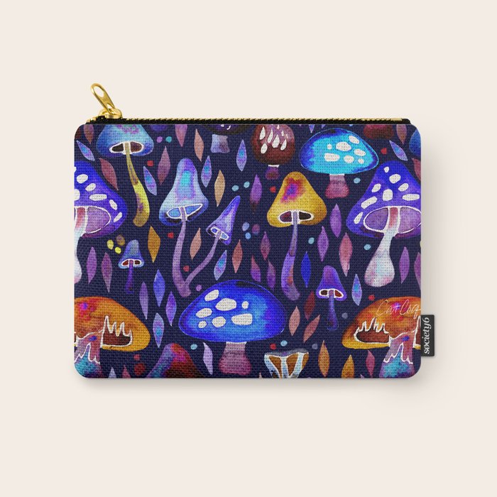 Mushroom Magic - Galaxy Carry All Pouch Gallery Image 1