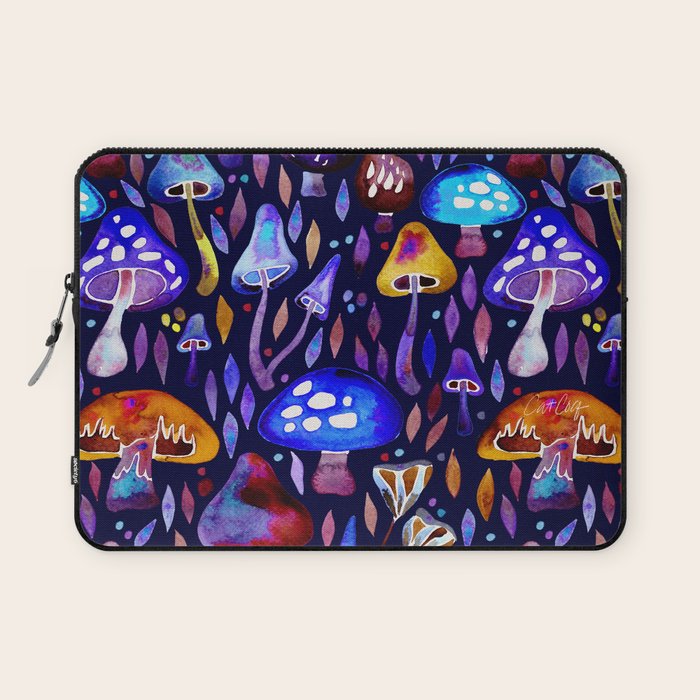 Mushroom Magic - Galaxy Laptop Sleeve Gallery Image 1