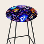 Mushroom Magic - Galaxy Stool Gallery Image 2
