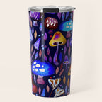 Mushroom Magic - Galaxy Travel Mug Gallery Image 1