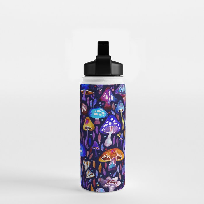 Mushroom Magic - Galaxy Water Bottle Gallery Image 2