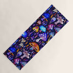Mushroom Magic - Galaxy Yoga Mat Gallery Image 1