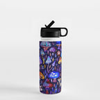 Mushroom Magic - Galaxy Water Bottle Gallery Image 1