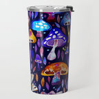 Mushroom Magic - Galaxy Travel Mug Gallery Image 2