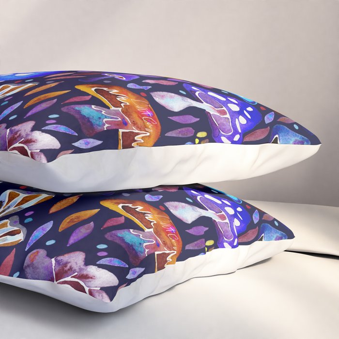 Mushroom Magic - Galaxy Pillow Sham Gallery Image 3