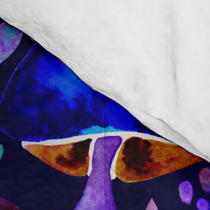 Mushroom Magic - Galaxy Comforter Gallery Image 4